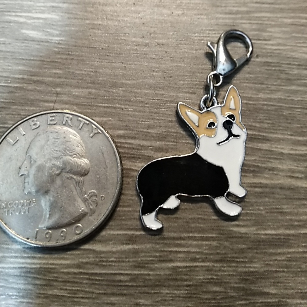 sold out Any Corgis lovers? Cute dog charm - Picture 2 of 2